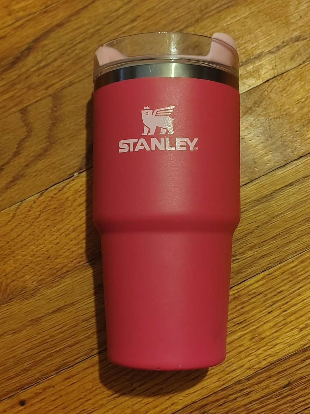 Stanley 20oz Pink Stainless Steel Double-Vacuum Insulated Tumbler With Lid